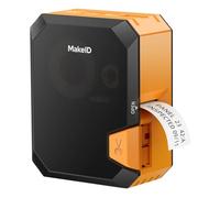 MakeID P31S Étiqueteuse Industrielle Portable, Imprimante d'étiquettes à Transfert Thermique avec Bluetooth, Idéale pour câbles, Fils et Chantiers Professionnels