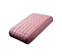 MaKeMoney Coussin Accoudoir Voiture pour Citroen C1 C2 C4 C3/C3 Aircross/C3 Picasso/C3-XR/C4 Cactus Picasso, Cuir Accoudoir Coussin Protection Tapis de Rangement Accessoire, F/Pink