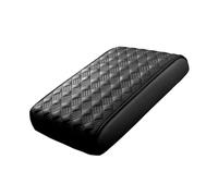 MaKeMoney Coussin Accoudoir Voiture pour Volkswagen Polo V 6R Hayon 2000-2024, Cuir Accoudoir Coussin Protection Tapis de Rangement Accessoire,A/Black
