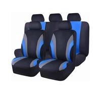 MaKeMoney Housse de Siege Voiture pour Citroen C3 Aircross C4 Aircross C5 Aircross, Respirant Couvre Sieges Confortables Protection Accessoire, E/Blue