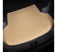 MaKeMoney Tapis Coffre Voiture pour BMW X1 iX1 U11 2022 2023 2024, Cuir Anti Rayures Trunk Cargaison Tapis De Protection Intérieur Accessoires,B/Beige