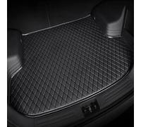 MaKeMoney Tapis Coffre Voiture pour Jeep Avenger 2023 2024 2025, Cuir Anti Rayures Trunk Cargaison Tapis De Protection Intérieur Accessoires,A/Black