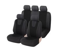 MaKeMoney Voiture Ensembles de Housses Siège pour BMW X5 E53 E70 F15 X6 E71 F16, Housses siège Avant et arrière Siege Interieur Accessoires,B/黑色