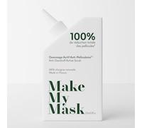 MakeMyMask Gommage Actif Anti-pelliculaire, Exfoliant Apaisant, Tea Tree et Jojoba, 99% Naturel, 200 mL