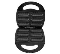 Maker de chien de maïs, 850W Machine de collation sans bâton Grill en alliage en aluminium, mini hot-dog Waffle Stick Maker pour la fête d'anniversaire
