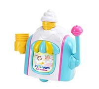 Maker de crème glacée Jouet de Bain Bain drôle Bulle glacée crème Jouets Baby Shower Jouet avec 4 cônes Simulation, Fabricant, Jouets pour bébé