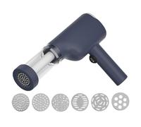 Maker de pâtes électriques, machine à nouilles automatique, fabricant de pâtes à main, avec 6 disques conception sans fil et portable moteur de 40W pour la cuisine de machine à spaghetti maison