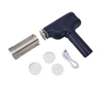 Maker de pâtes électriques Maker de nouilles automatique rechargeable avec 3 usb sans fil portables alimentés pour la cuisine en acier inoxydable 19cm x 21cm 1409g (Bleu)