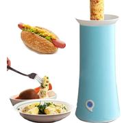Maker de Rouleau D'oeuf, Machine À Rouler D'oeuf, Chaudière À Œufs Multifonction avec Une Doublure Antiadhésive, Un Cours Intensif de 6 Minutes Et Une Puissance Chauffée À 360 Degrés blue