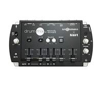 Maker hart Drum Mixeur compact 5 canaux / 3,5 mm / 6,3 mm jack audio USB / microphone intégré pour Drummer's Live/Broadcast/Webcast/Streaming