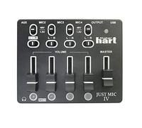 Maker hart Just Mic 4 Mini mélangeur de microphone 4 canaux/alimentation fantôme portable/interface audio