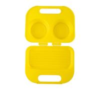 Maker Omelette - Cuiseur à œufs en silicone en sécurité micro-ondes, moule de cuisson rapide 2 cavité | Bouchard d'oeufs antiadhésif facile, outil de cuisine portable pour faire des œufs