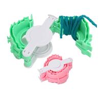 Maker, Pom Ball Winders | Fil Crochet Boule Maker en Forme de Coeur - 2pcs Kit d'outils de Fabricant Portable Maker Set, Outils de Tissage à La Main Boules de Peluches pour Tricoter Artisanat