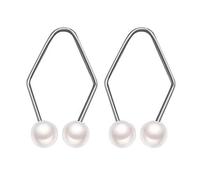 Maker Smile Face Trainer Bijoux de corps créatifs, White | Développement naturel des fossettes du sourire, entraîneur des muscles du visage, accessoire de bijoux à la mode,
