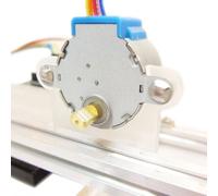 MakerBeam - Support moteur NEMA 17 plat 10x10mm, 1 pièce