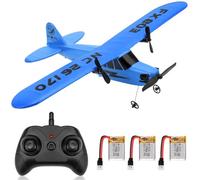 Makerfire FX-803 RTF RC Avion 2,4 GHz 2 CH Gyro 6 Axes intégré Gyro EPP Télécommande Facile à Voler pour débutants Adultes Enfants