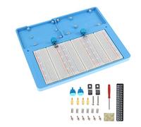 Makeronics Support RAB 7 en 1 bleu et planche à pain sans soudure 400 points | Plaque de base avec pieds en caoutchouc pour Raspberry Pi 4 modèle B|3B+/B|2B+/B|Zéro W et Arduino Mega 2560 | Uno R3