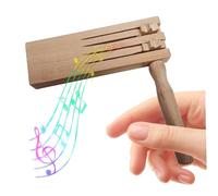 Makers de Bruit pour Les événements Sportifs, cliquets en Bois Traditionnel Clackers Parent-Enfant de Liaison d'instruments Musique pour Les fêtes