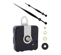 MakerTick Kit de mouvement d'horloge à couple élevé - Mécanisme à arbre long avec aiguilles de 20,3 cm, moteur à piles pour grandes horloges murales de 43,2 à 50,8 cm, réparation et remplacement à