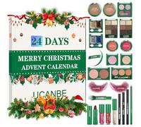Makeup Advent Calendar 2025, 24 Days Christmas Makeup Gift Sets for Women, 2025 Xmas Surprises Countdown Calendar Full Beauty Make-Up Kits for Teens Girls Holiday