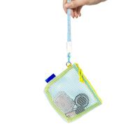 Makeup Bag, Makeup Travel Organizer, 5.12 inches Aesthetic Clear Cosmetic Net Pocket Lightweight for Daily Toiletry Car Gym Honeymoon Vacation Hiking Dorm Hotel and Portable Pouch