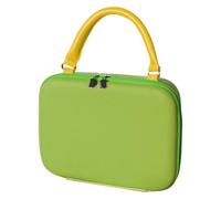 Makeup Bag Organizer, Small Cosmetic Pouch, 9.45x3.15in Portable Storage Solution, Flexible Compartment Design, Authentic Water-Resistant Material for Family Friends Gym Travel