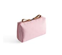 Makeup Bag Small, Small Makeup Bag for Purse, Cosmetic Bag for Purse, Portable Simple Waterproof Hand Travel Makeup Pouch, Women (Pink)