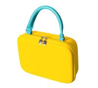 Makeup Bag, Small Travel Cosmetic Case, 9.45x3.15x7.09 inches Compact Storage Solution, Makeup Pouch with Adjustable Compartments for Daily Use, Toiletry, Family, Gym and Outdoor