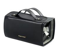 Makeup Bag with Compartments, Makeup Storage Organizer, Portable Waterproof Toiletry Carrier, Easy-to-Clean and Compact 9.45x4.72x4.72 inches for Traveling Women and Men