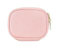 Makeup Bag with Mirror, Lightweight Cosmetic Organizer, USB Charging Bag with 3 Adjustable Brightness Light-Up Mirror for Home, Travel, Parties