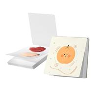 Makeup Blending Palette Paper - 100 Sheets Fountain Mixing Gel Nail Pigment Tools - Wet Palette Paper for Nail | for Manicure Craft Cosmetic Foundation Concealer Eyeshadow Liquid Blush DIY Salon