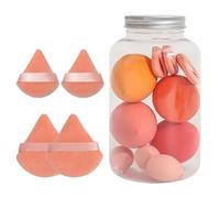 Makeup Blending Sponge - 14 Pieces Perfect Finish, Makeup Sponge Set, Foundation Blending Beauty Spponge | Powder Puff Long Lasting Beauty Spongee Wet & Dry Use for Women Girlfriend Mother Wife
