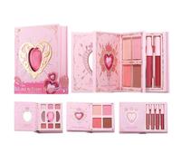 Makeup Book Palette, Portable Eyeshadow Palette With Blusher Lip Color