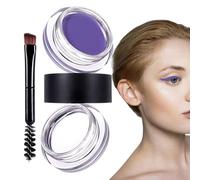 Makeup Brow Pomade, Highly Pigmented Formula, 1.69x1.3inlong-Lasting Natural Finish, Smooth Easy Application, Waterproof Eyebrow Cream for Dating, Travel, Present