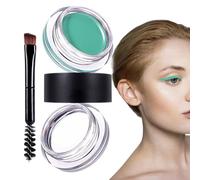 Makeup Brow Pomade, Highly Pigmented Formula, 1.69x1.3inlong-Lasting Natural Finish, Smooth Easy Application, Waterproof Eyebrow Cream for Dating, Travel, Present