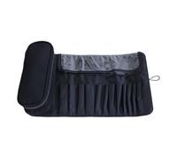 Makeup Brush Case - Folding Waterproof Cosmetic Pouch - Travel Organizer | Makeup Brushes Stand-up Cosmetic Bag Vacations Daily Office School Dorm Studio Party Events