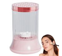Makeup Brush Cleaner, Cosmetic Brush Cleaning Machine, 4.49x4.49x6.93 Inches Multifunctional Drying Tool, Quick Dry System, Brushes Hygiene Tools for Men, Women, Home and Outdoor