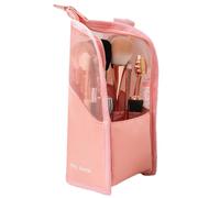 Makeup Brush Holder - 5.3*5.1*9.6inch Stand-Up Makeup Brush Organizer | Mâkeup Brushes Storage Bag | MakeupBrush Bag Artist Mâkeup BrushCase | Cosmetic Bags MakeupBrush Pouch, Brushes Not Included