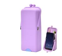 Makeup Brush Holder Travel - Cosmetic Storage Organizer with Suction Base, Portable Toiletry Bag for Women, Girls, Travelers, Artists, Brides, Airplane, Road Trips, Hotel, Gym, Office, Home, Dorm Use