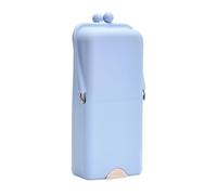 Makeup Brush Holder Travel - Cosmetic Storage Organizer with Suction Base, Portable Toiletry Bag for Women, Girls, Travelers, Artists, Brides, Airplane, Road Trips, Hotel, Gym, Office, Home, Dorm Use