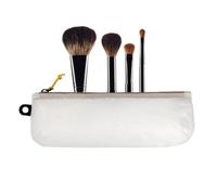 Makeup Brush Organizer Bag, Travel Makeup Brush Holder Zipper Waterproof | Makeup Brush Holder Travel Bag for Cosmetic Women Girls Pencil Pen Home School Classroom College Business