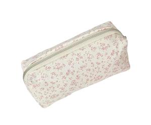 Makeup Brush Organizer, Portable Cosmetic Storage Bag for Travel Home or Office, Canvas Makeup Pouch with Zippered Compartments and Durable Material, Toiletry Bag with Lightweight Design, Cosmetic Org