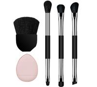 Makeup Brush Set - Blush Blending, Eyeshadow Brushes Set | Pieces Travel Makeup Brush Set Makeup Accessoires, Storage Box Portable Makeup Brushes Set Beauty Tools for Eyes Cheeks Lips Mothers Wives