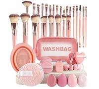 Makeup Brush Set, Professional Makeup Tool Kit, Soft Bristle Brushes, with Storage Bag, Beauty & Personal Care Necessity, for Travel, Studio, or Outdoor Use