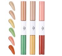 Makeup Concealer Liquid, Coverage Cosmetics, 0.2x20.31 Inches Lightweight Waterproof, 3X High Everyday Use Solution, Full Coverage Corrector for Wedding, Gathering, Long-lasting