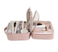 Makeup Cosmetics Bag - Case D'organisateurs Multi-Compartiments Compacts, De Cosmétiques De Grande Capacité, De Maquillage | Brosse Les Lèvres À Lèvres Les Eyeliners Utilisent pour La Vanité D