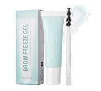 Makeup Eyebrow Gel, Brow Glue, 12ml Long Lasting Quick Dry, Waterproof Natural Finish Brush for Daily Festival Travel Wedding Party Casual Use and Women Girls, Clear