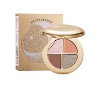 Makeup Eyeshadow Palette, Shimmer Highlight Kit, Long Lasting Blend with Glow, Face Blush with Smooth Texture, 3.94x2.76x0.79 inches Beauty Cosmetic, Support Aid for Girls Women Mature Daily Travel