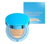 Makeup Foundation Cushion Compact, High Coverage Matte Concealer Base, Long-Wear Cream for Finish, Gift-Ready Cosmetic Solution Girlfriend Wife Daughter Sister Friend