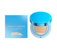 Makeup Foundation Cushion, High Coverage Concealer, Matte Long-Wear Formula, Smooth Blending Cream, for Girlfriend Wife Daughter Sister Friend Presents Use, 2.87x2.87 Inches